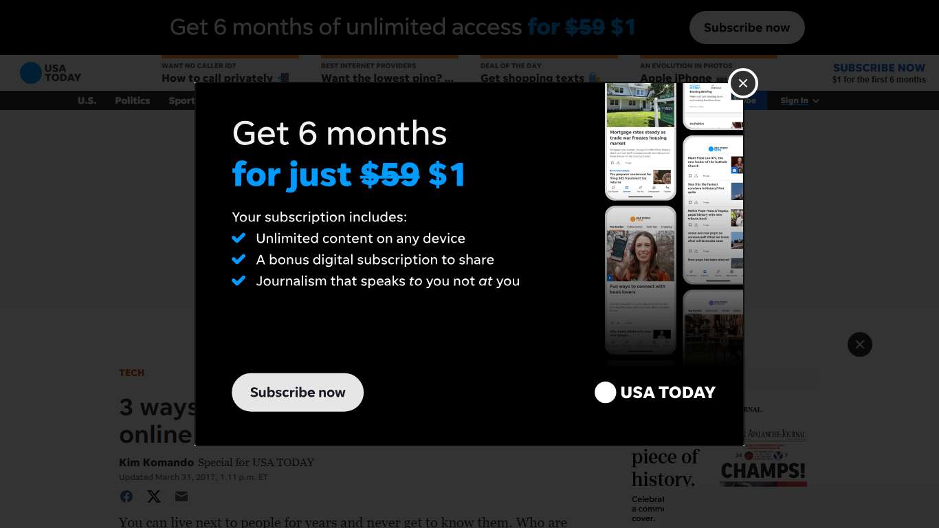 3 ways to check out your neighbors online